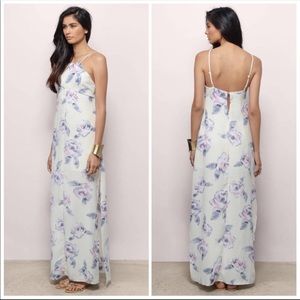 NEW Tobi watercolor floral maxi dress